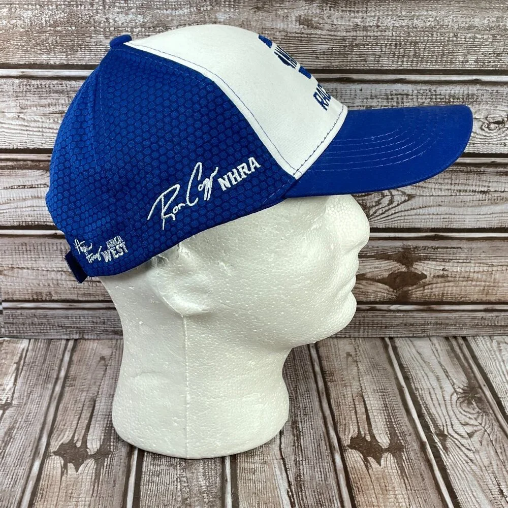 NAPA RACING Men's OSFM Baseball Cap Hat Blue White Adjustable NHRA NASCAR NEW